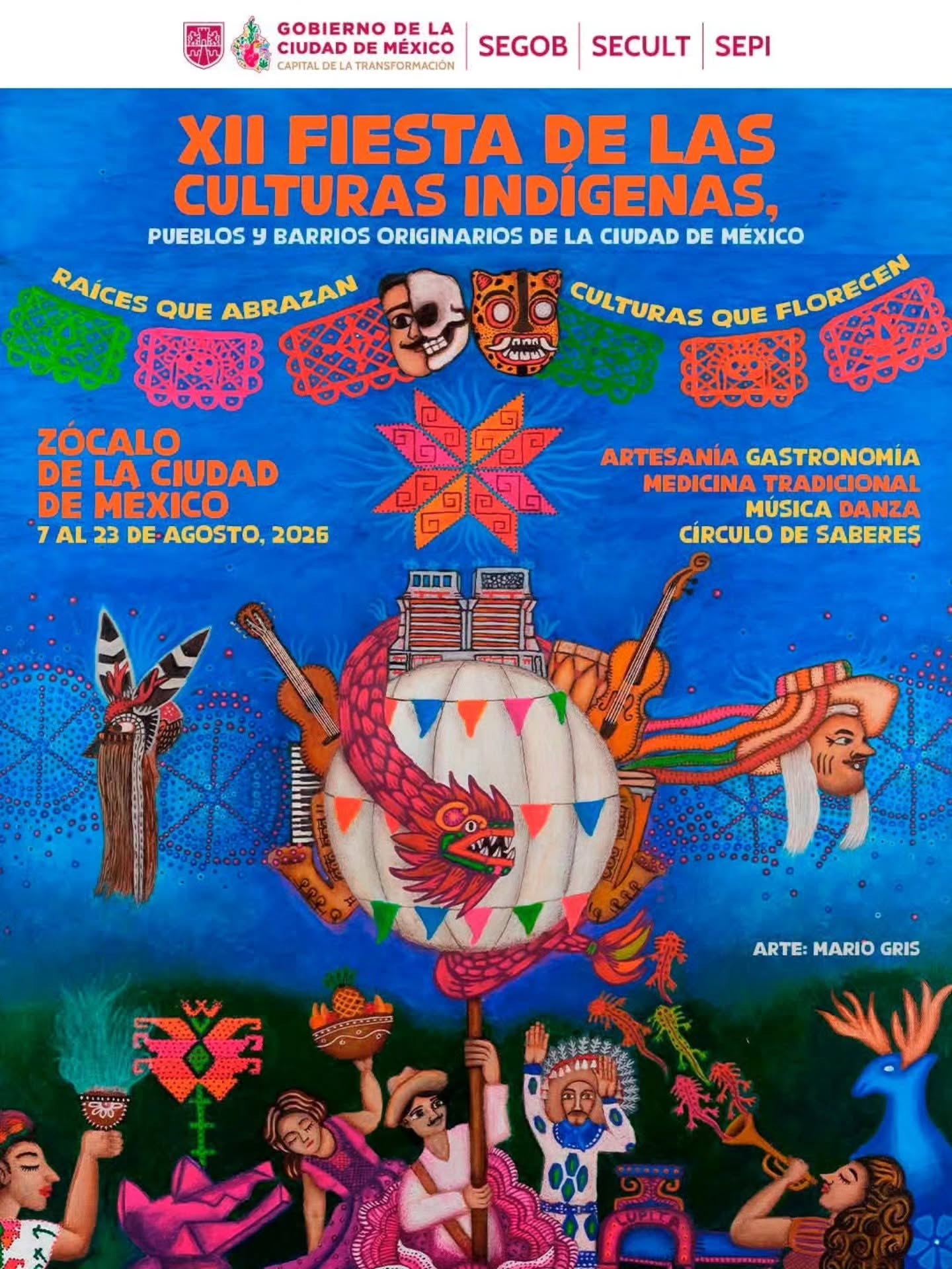 XII Fiesta de las Culturas Indígenas