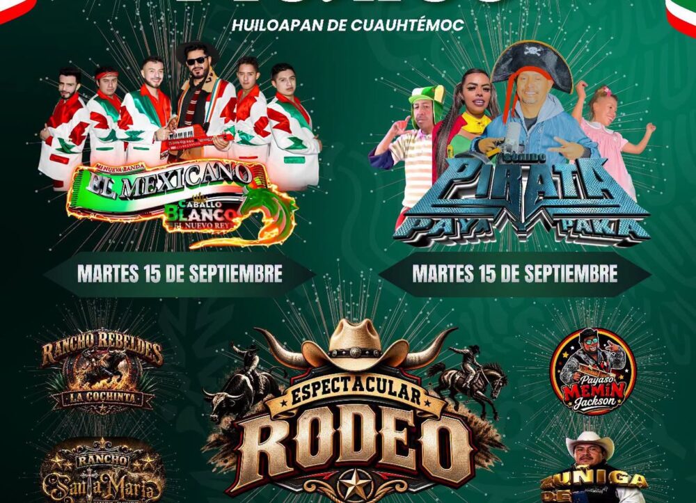 Fiestas Patrias Huiloapan de Cuauhtémoc 2026