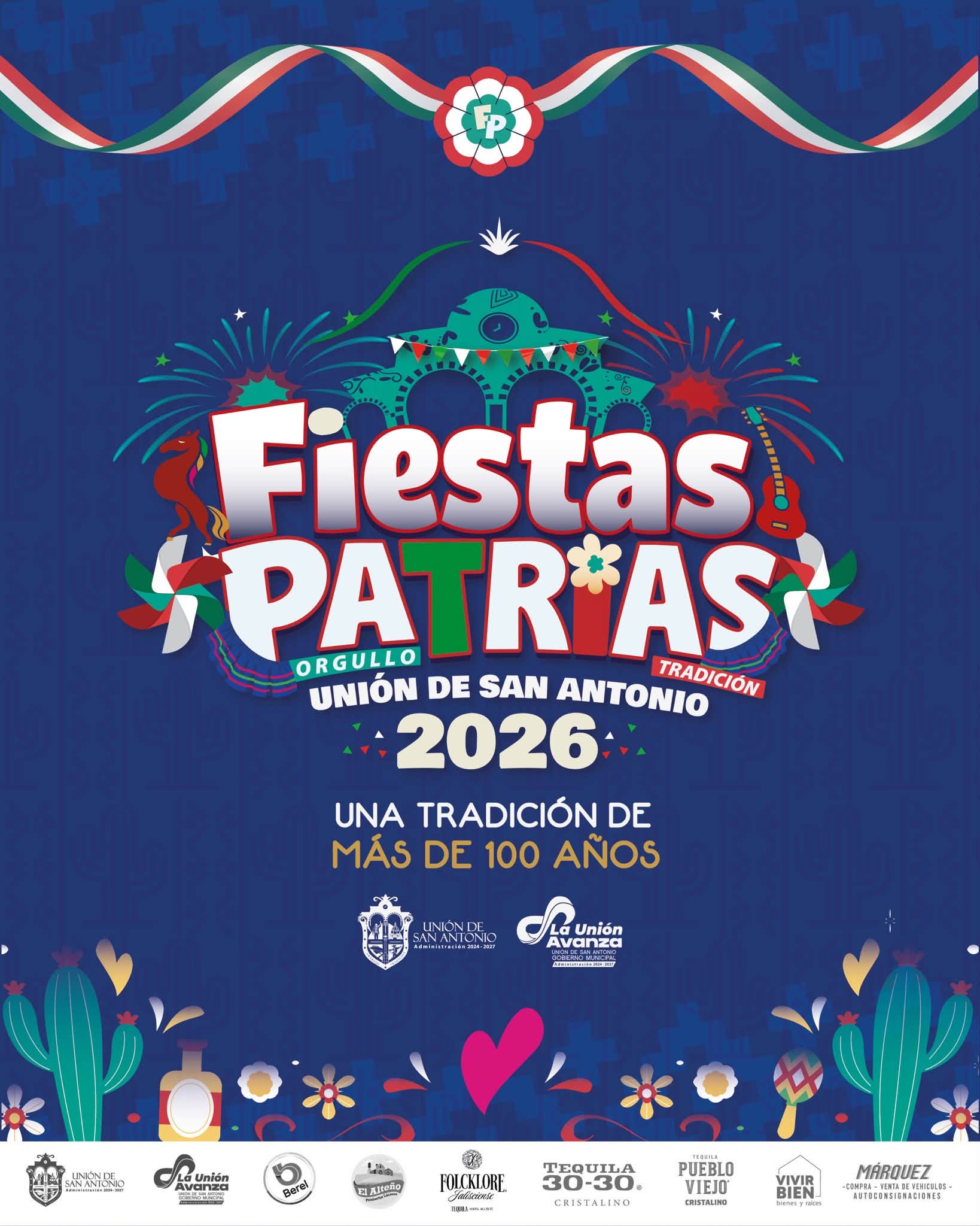 Fiestas Patrias Union de San Antonio 2026