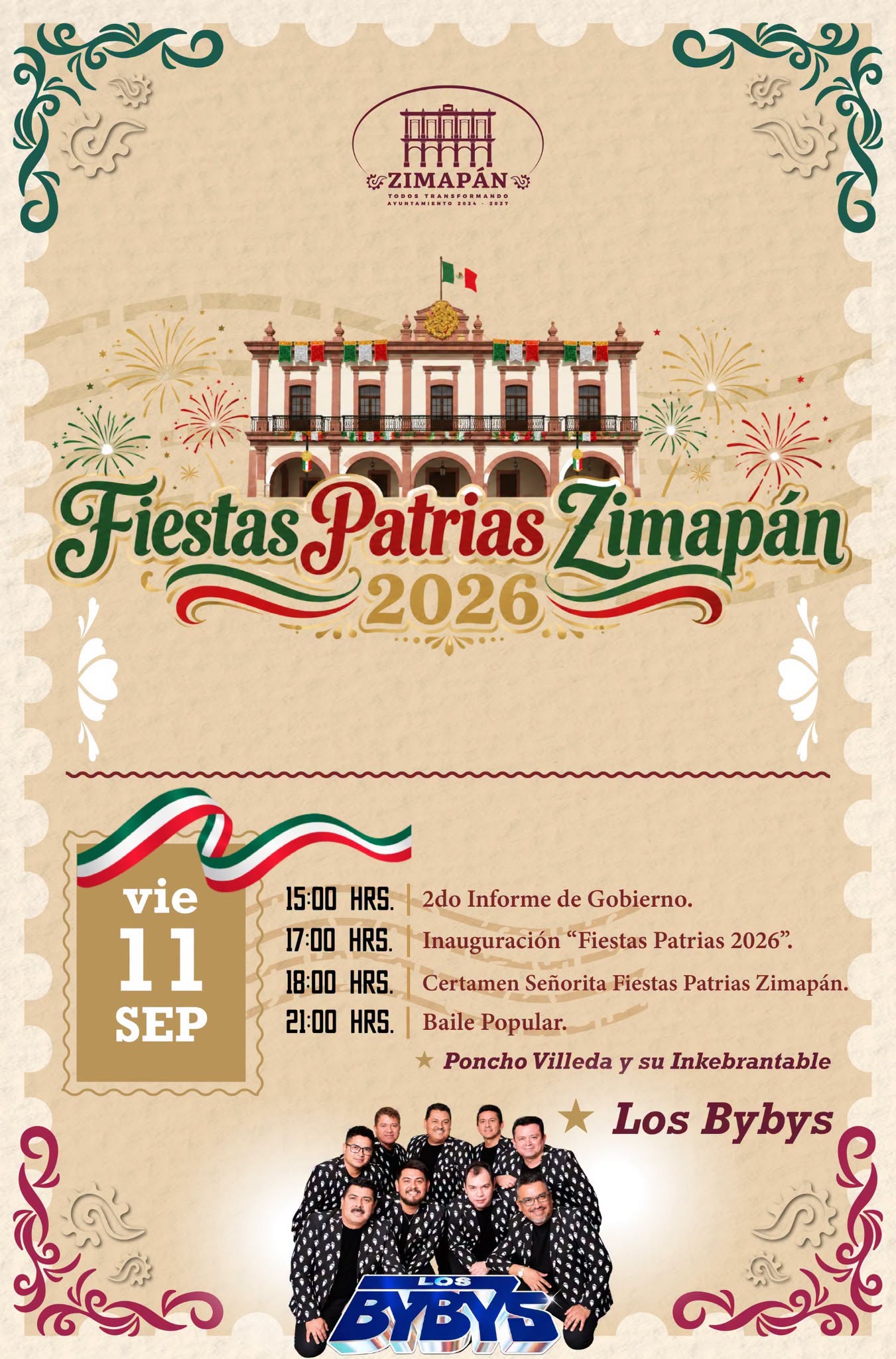 Fiestas Patrias Zimapán 2026
