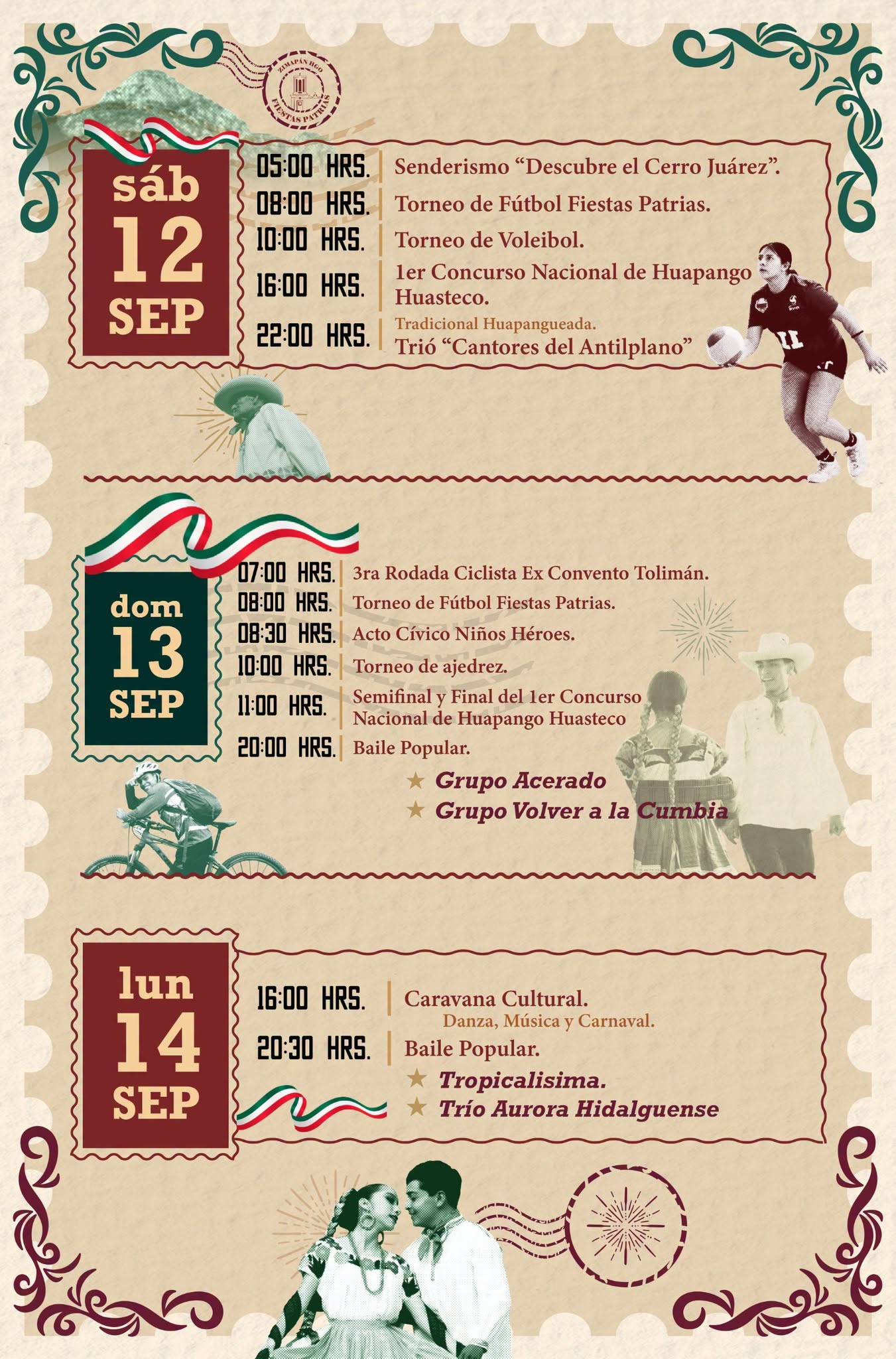 Fiestas Patrias Zimapán 2026