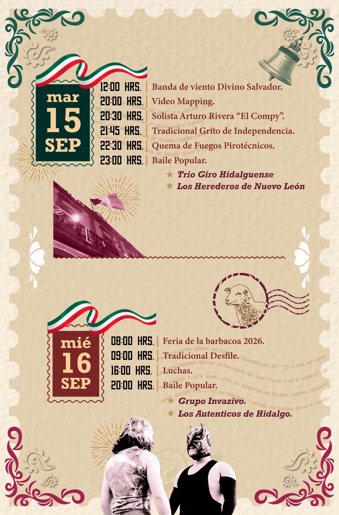 Fiestas Patrias Zimapán 2026