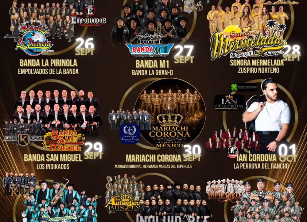 Fiestas Patronales Tizapan 2026 elenco