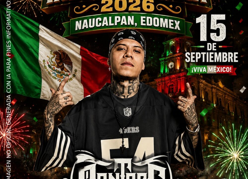 Grito de Independencia 2026 Naucalpan Edomex 15 septiembre Santa Fe Klan V2