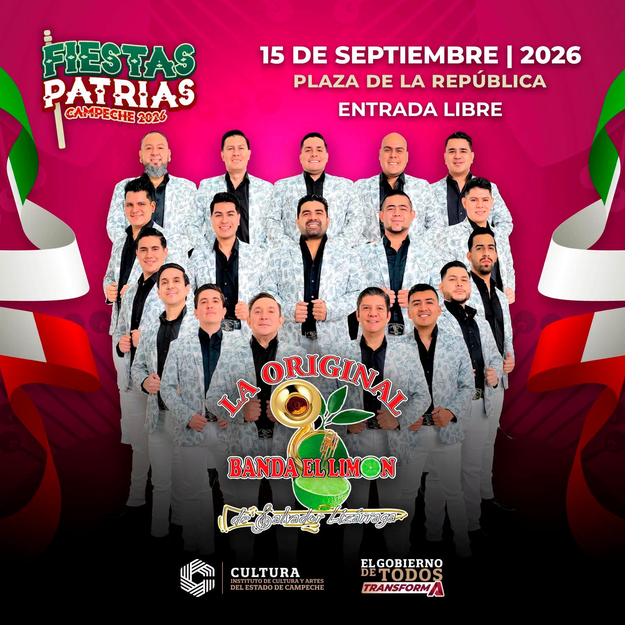 Grito de Independencia 2026 en Campeche