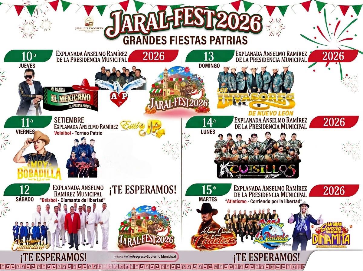 Programa Jaral Fest 2026