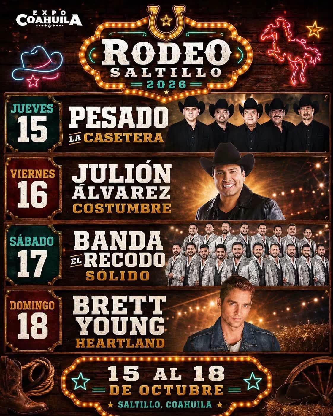Rodeo Saltillo 2026