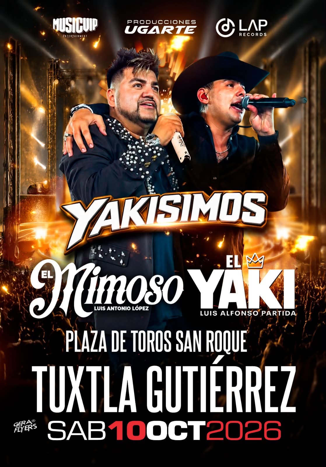 Yakisimos Tour Mimoso Yaki Tuxtla Gutierrez 10 octubre