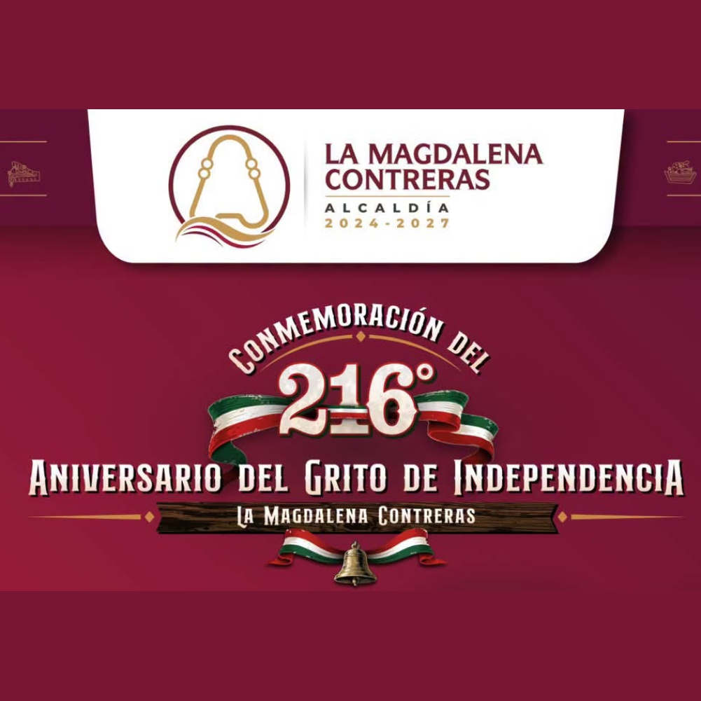grito de independencia 2026 alcaldia magdalena contreras LOGO