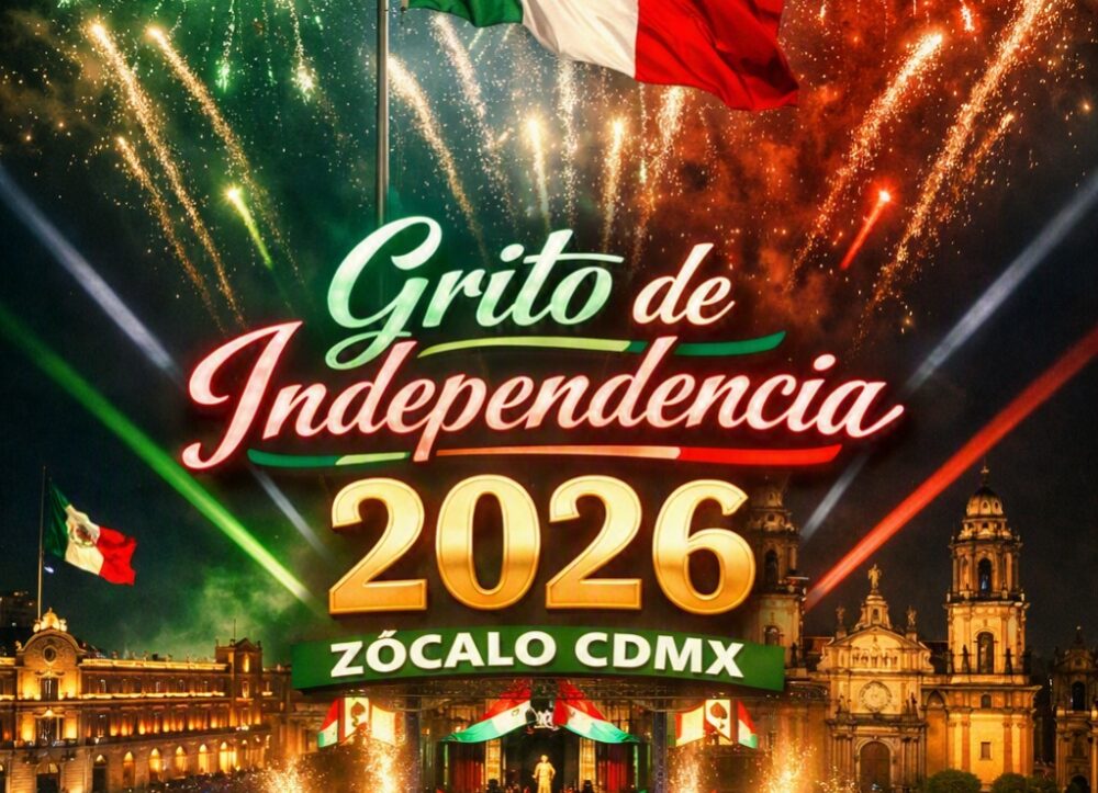 grito de independencia 2026 en el zocalo cdmx 15 septiembre
