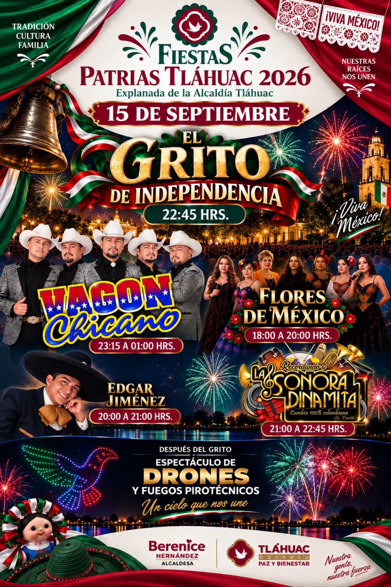 grito de independencia 2026 en tlahuac cdmx