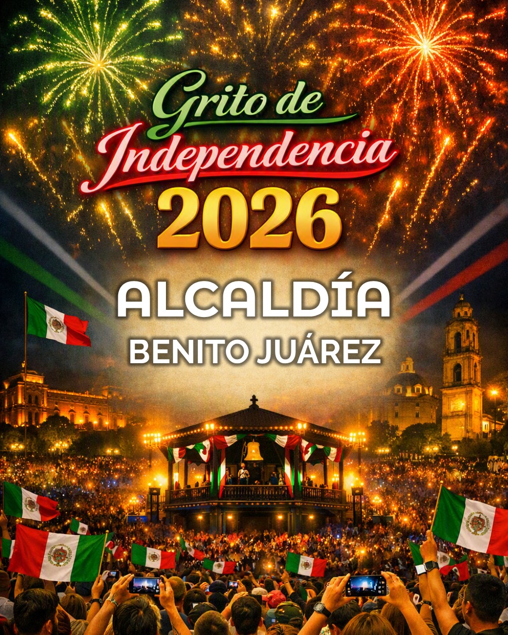 grito de independencia 2026 fiestas patrias BENITO JUAREZ