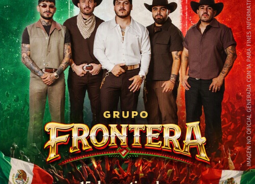 grito de independencia 2026 guadalajara jalisco grupo frontera