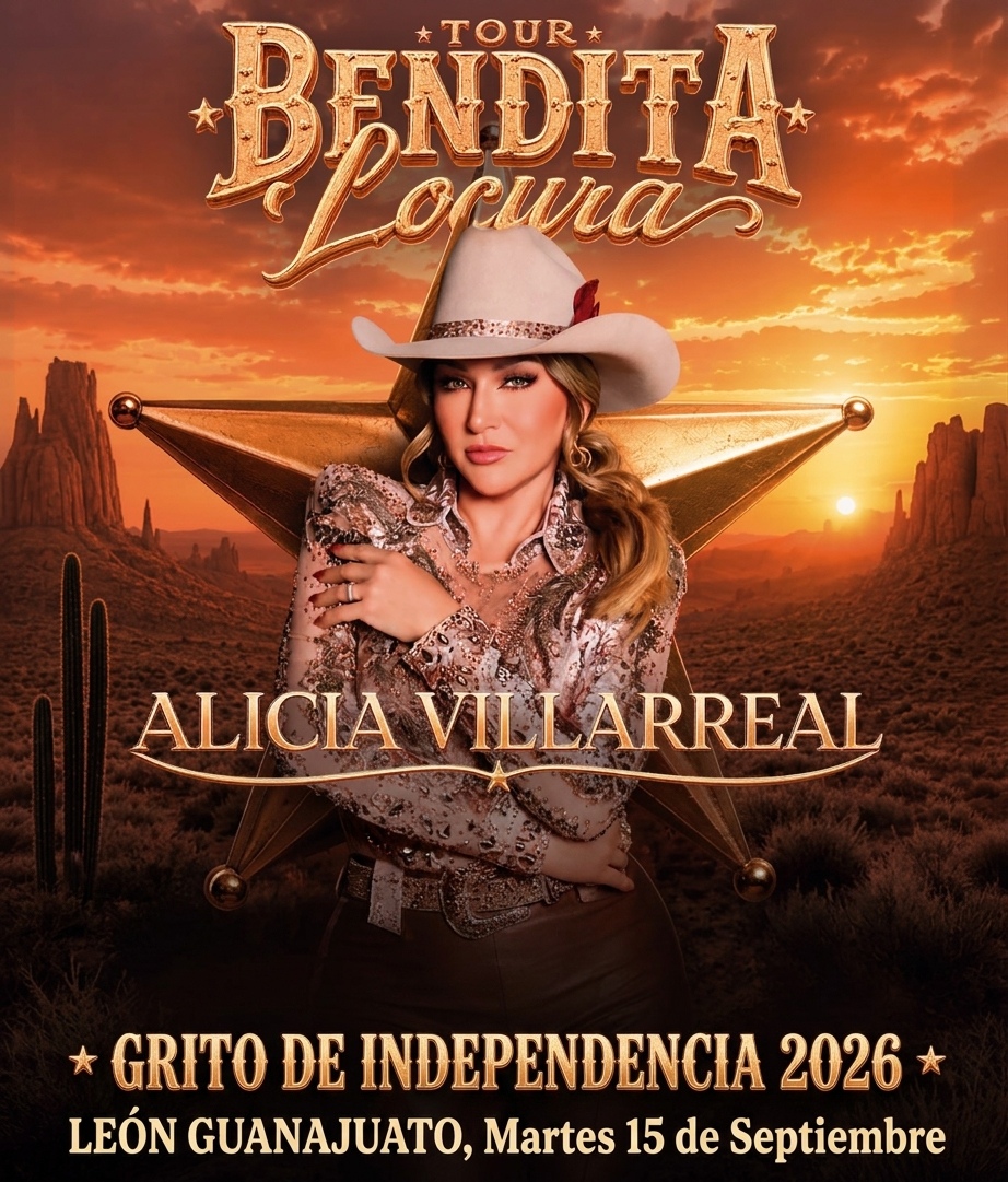 grito de independencia 2026 leon guanajuato alicia villarreal