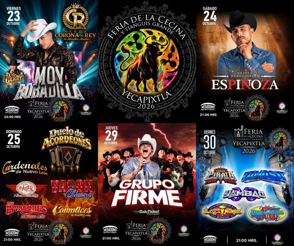 Megadomo Feria de la Cecina y Tianguis Grande Yecapixtla 2026