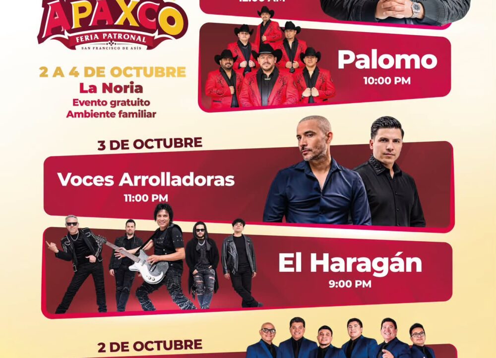 Feria Patronal Apaxco 2026