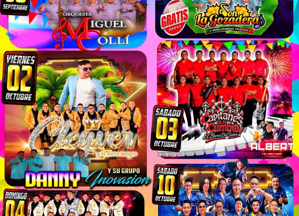 Feria San Francisco El Grande Tinum 2026 elenco