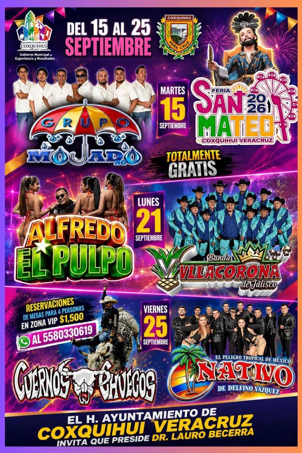 Feria San Mateo Coxquihui 2026