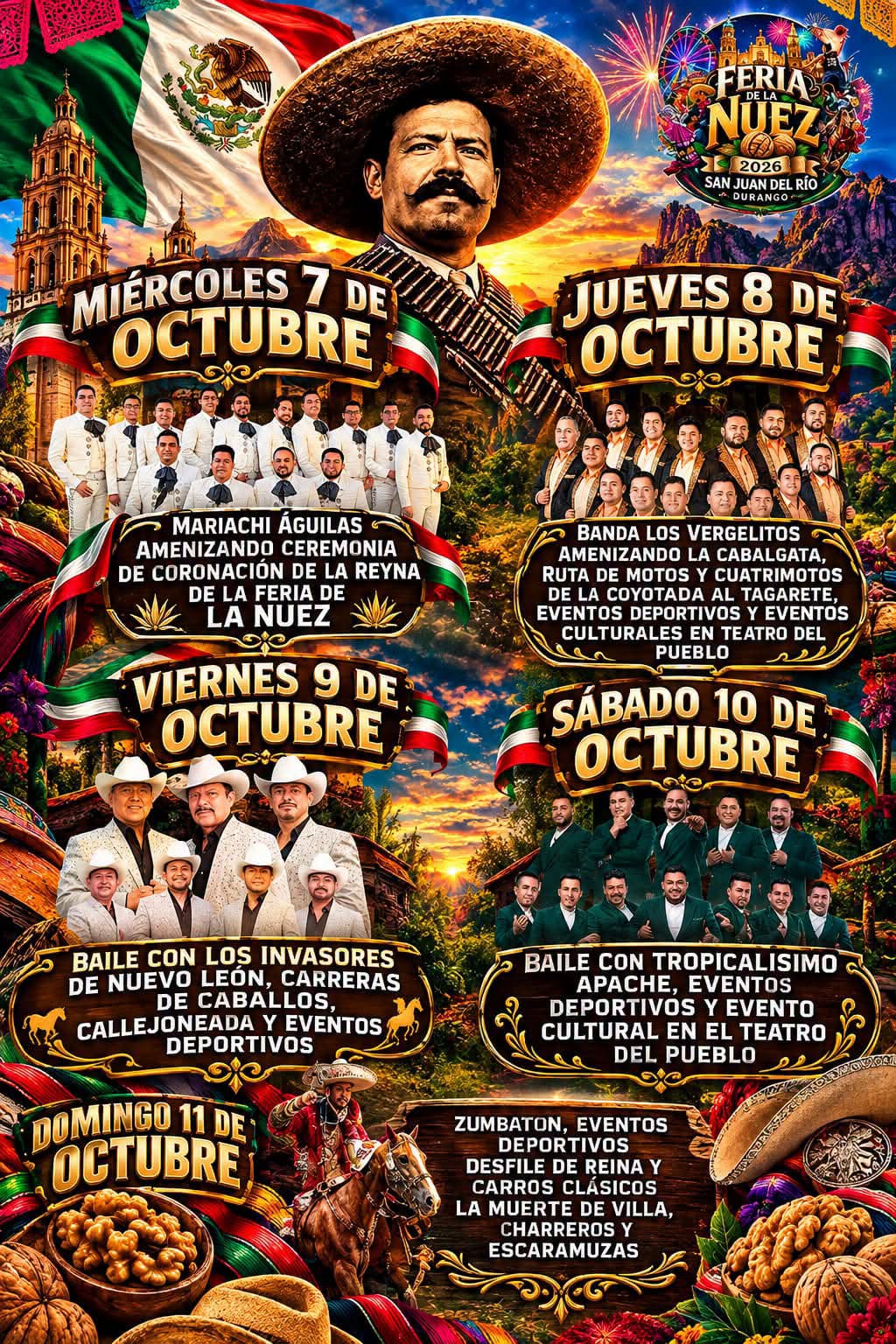 Feria de la Nuez San Juan Del Rio 2026 programa