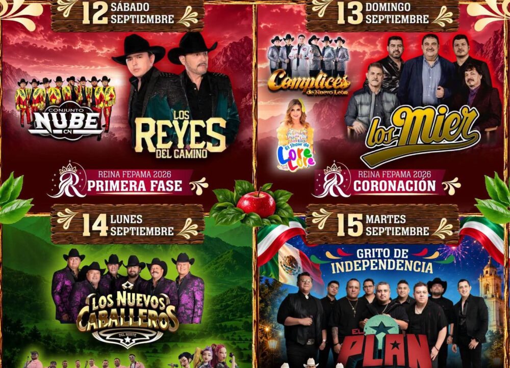 Feria de la Papa y la Manzana Galeana 2026