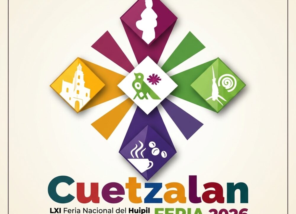 Feria del Cafe y del Huipil Cuetzalan 2026 logo