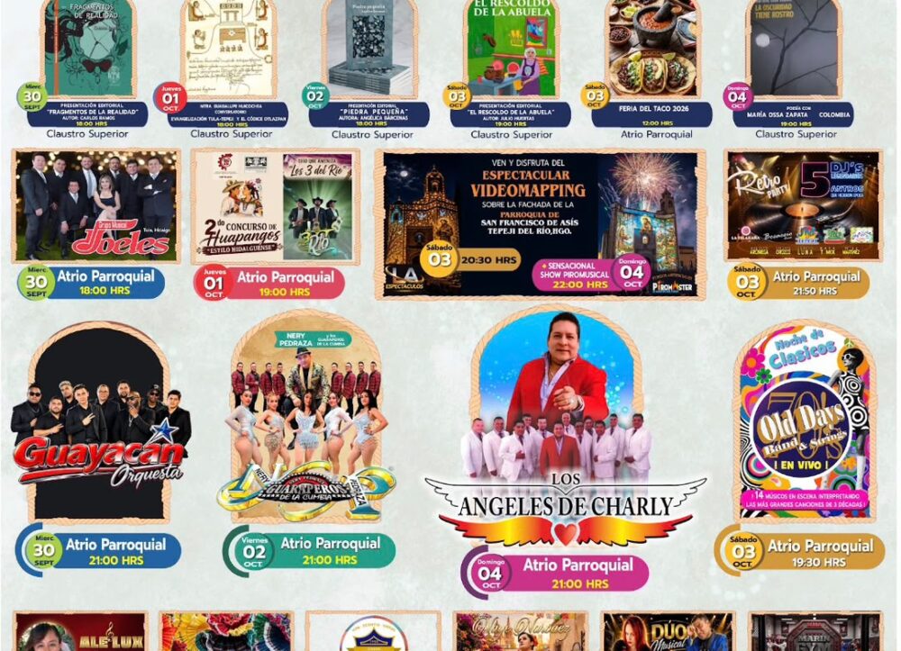 Fiesta Patronal Tepeji del Rio 2026