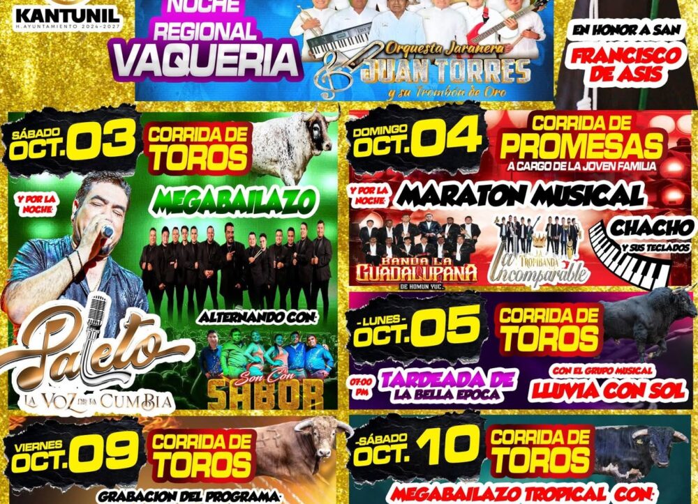 Fiesta Tradicional Kantunil 2026