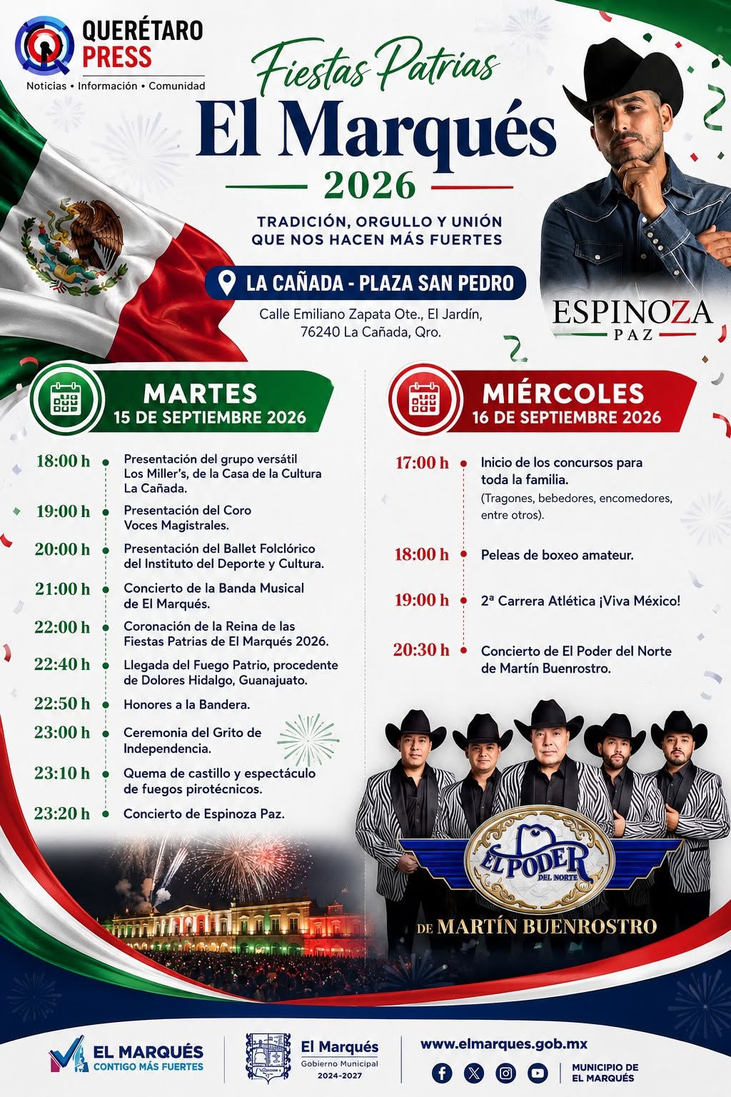 Fiestas Patrias El Marques 2026