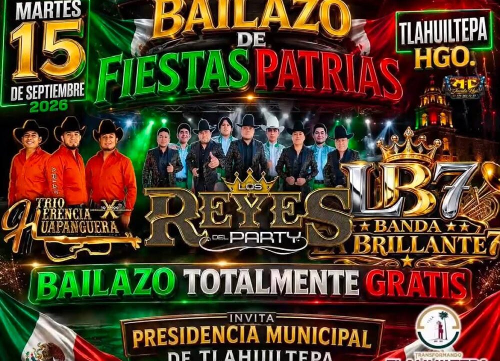Fiestas Patrias Tlahuiltepa 2026