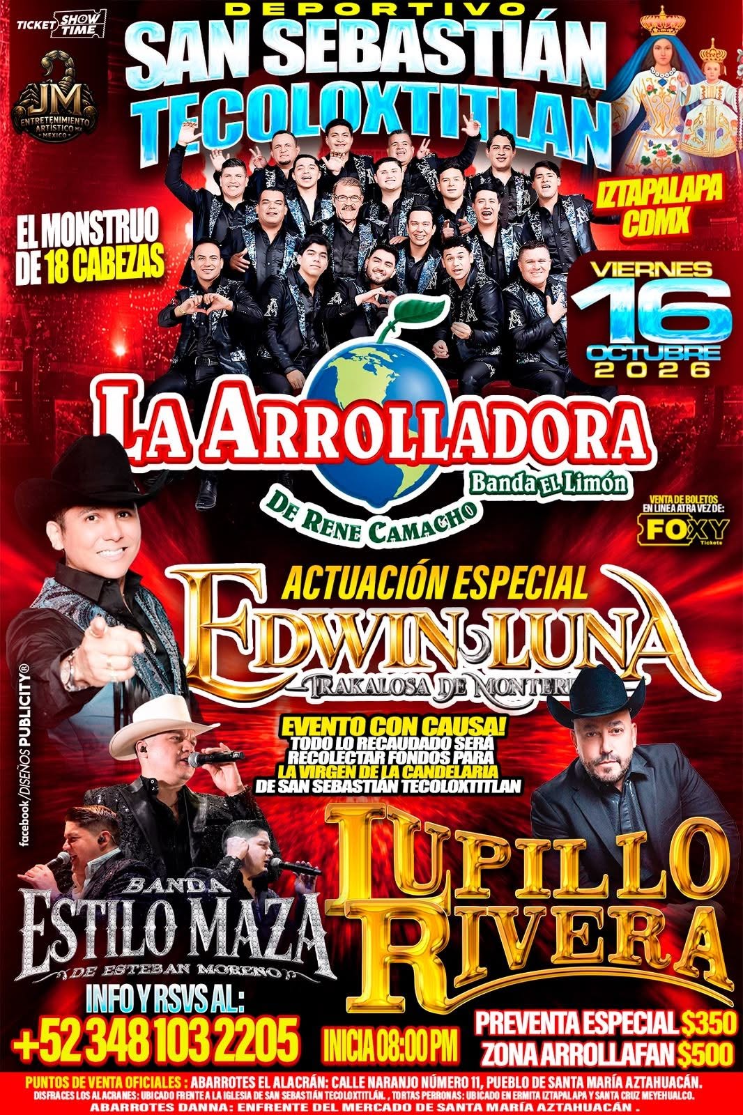 arrolladora san sebastian tecoloxtitlan