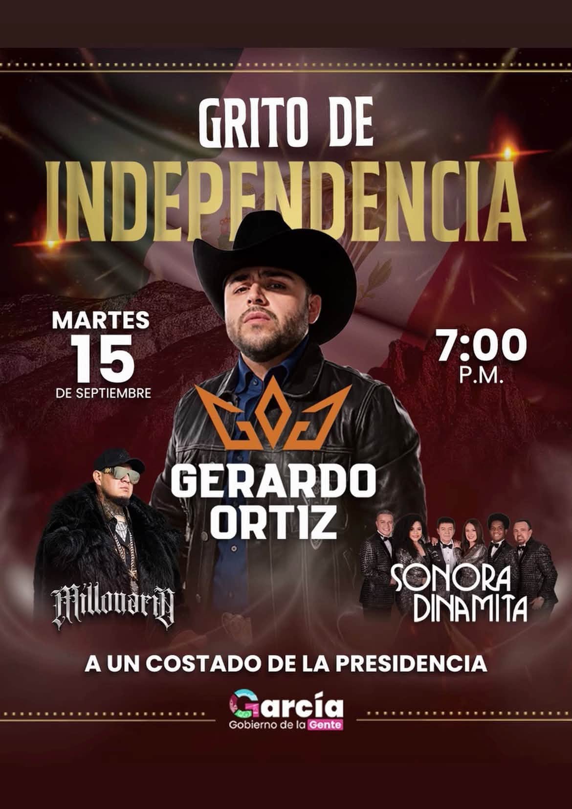 grito de independencia 2026 en garcia nl
