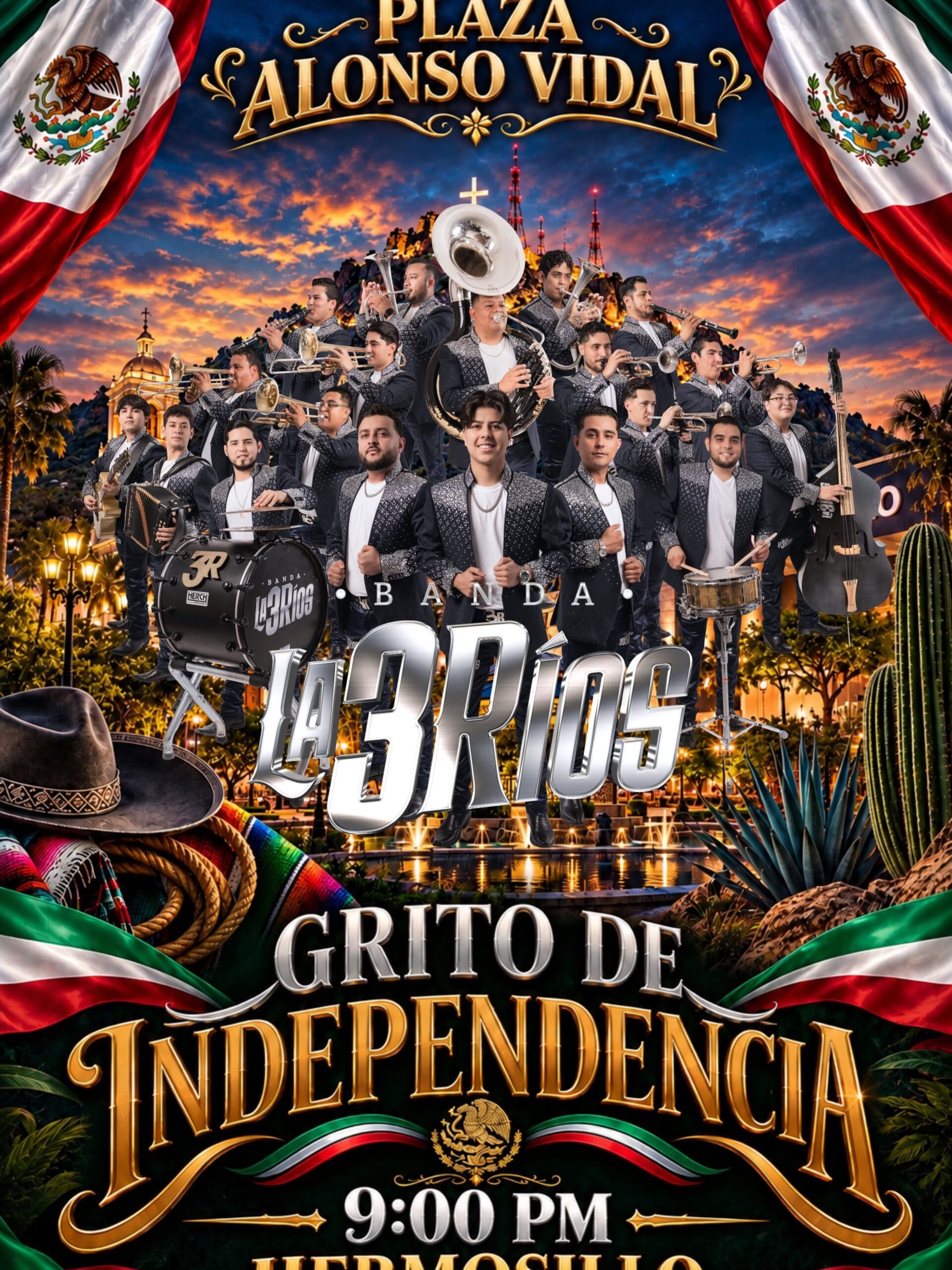 grito de independencia 2026 en hermosillo sonora