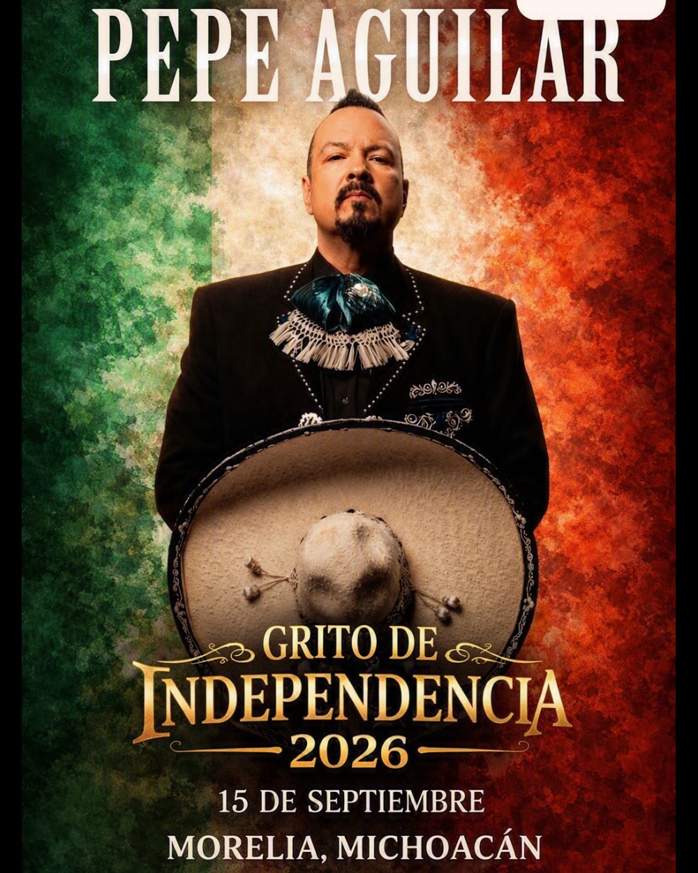 grito de independencia 2026 pepe aguilar morelia