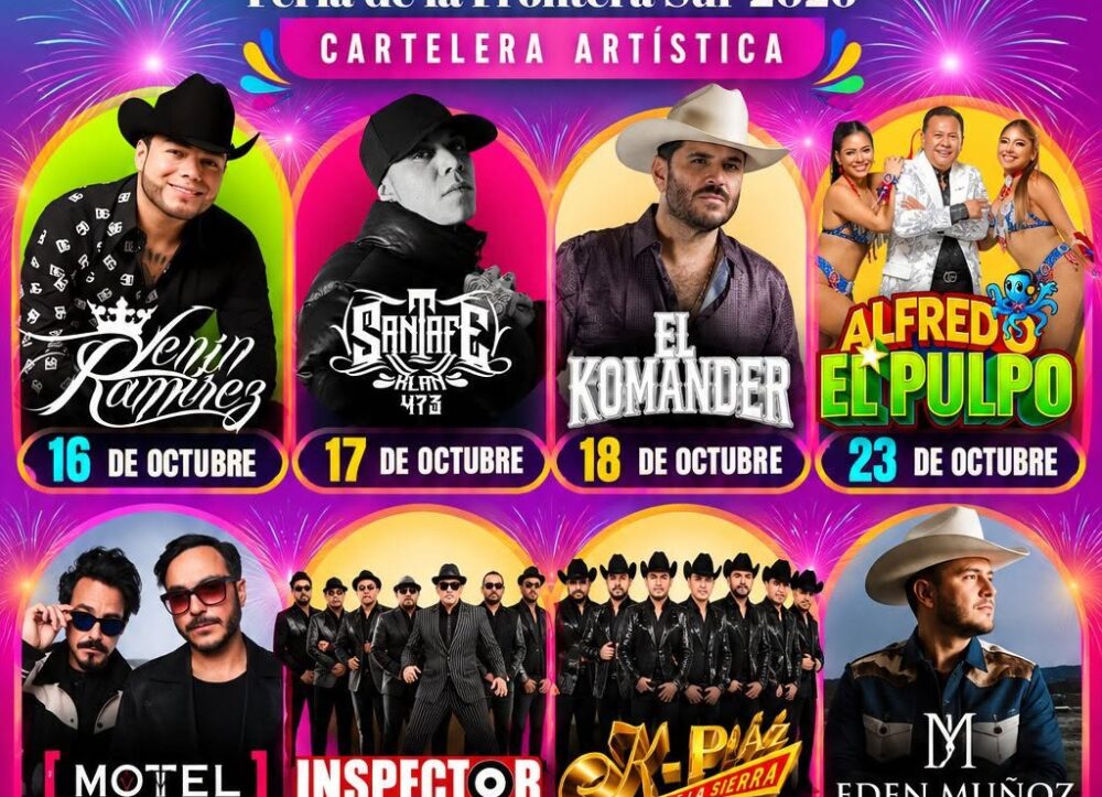 Expofer Chetumal 2026 elenco