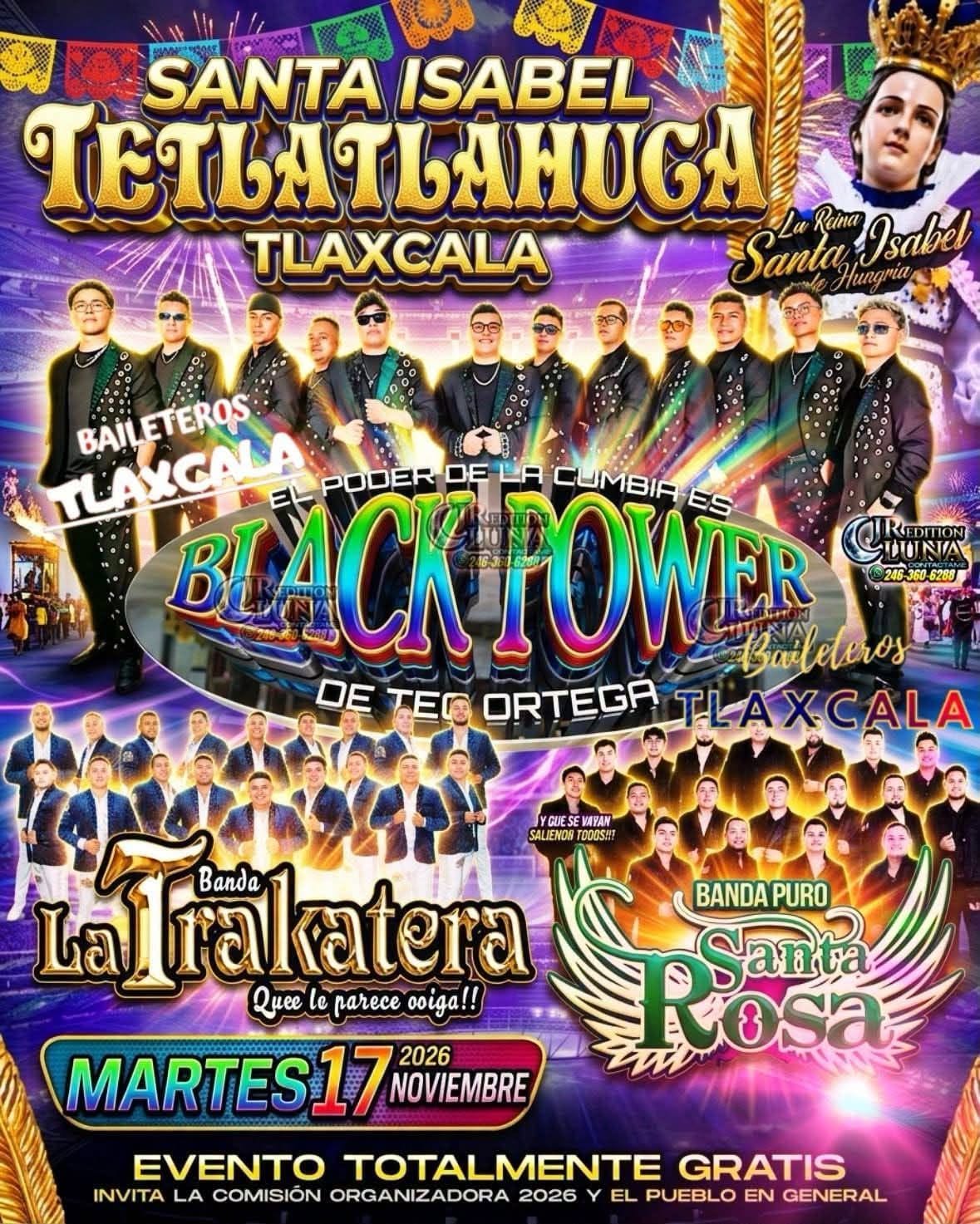 Feria Tetlatlahuca 2026 baile