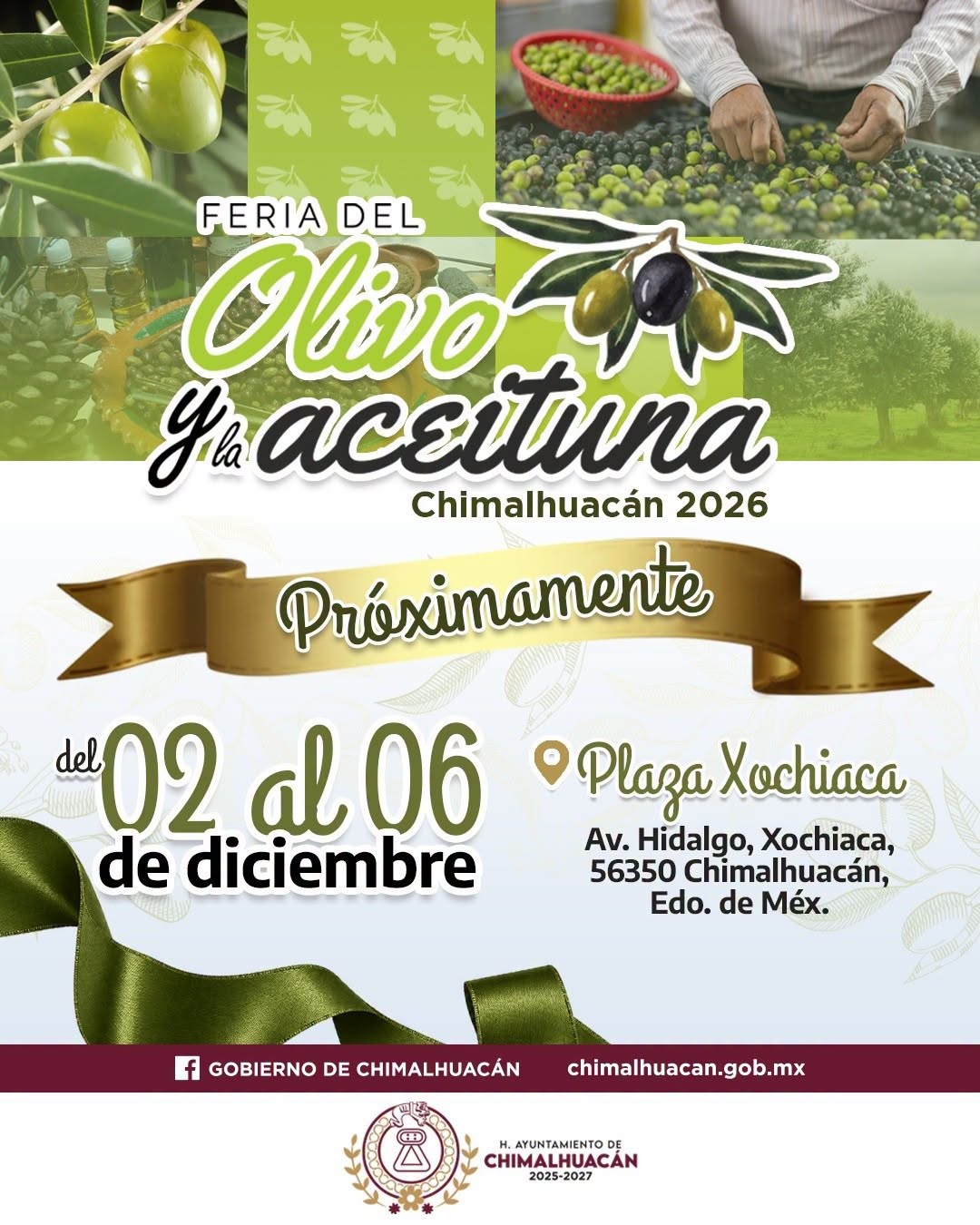 Feria del Olivo y la Aceituna Chimalhuacán 2026