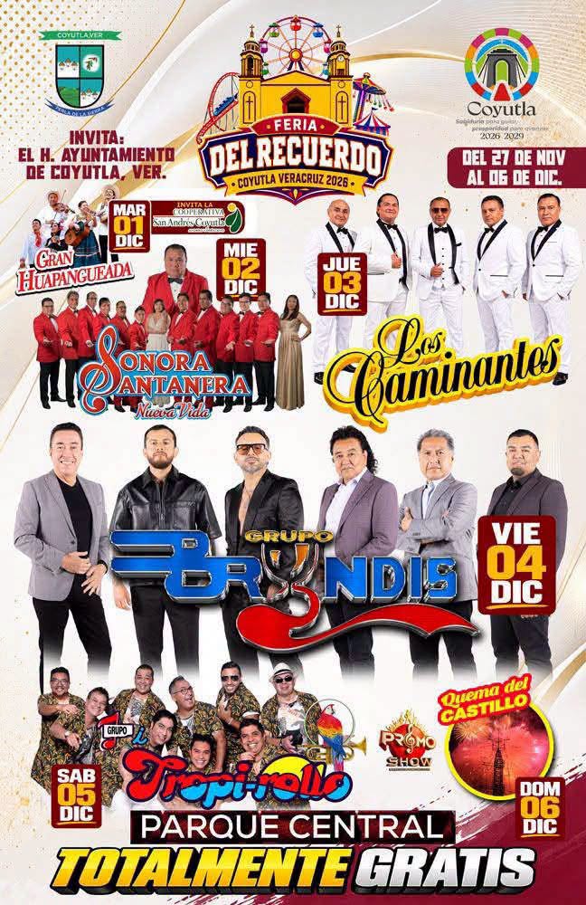 Feria del Recuerdo Coyutla Veracruz 2026