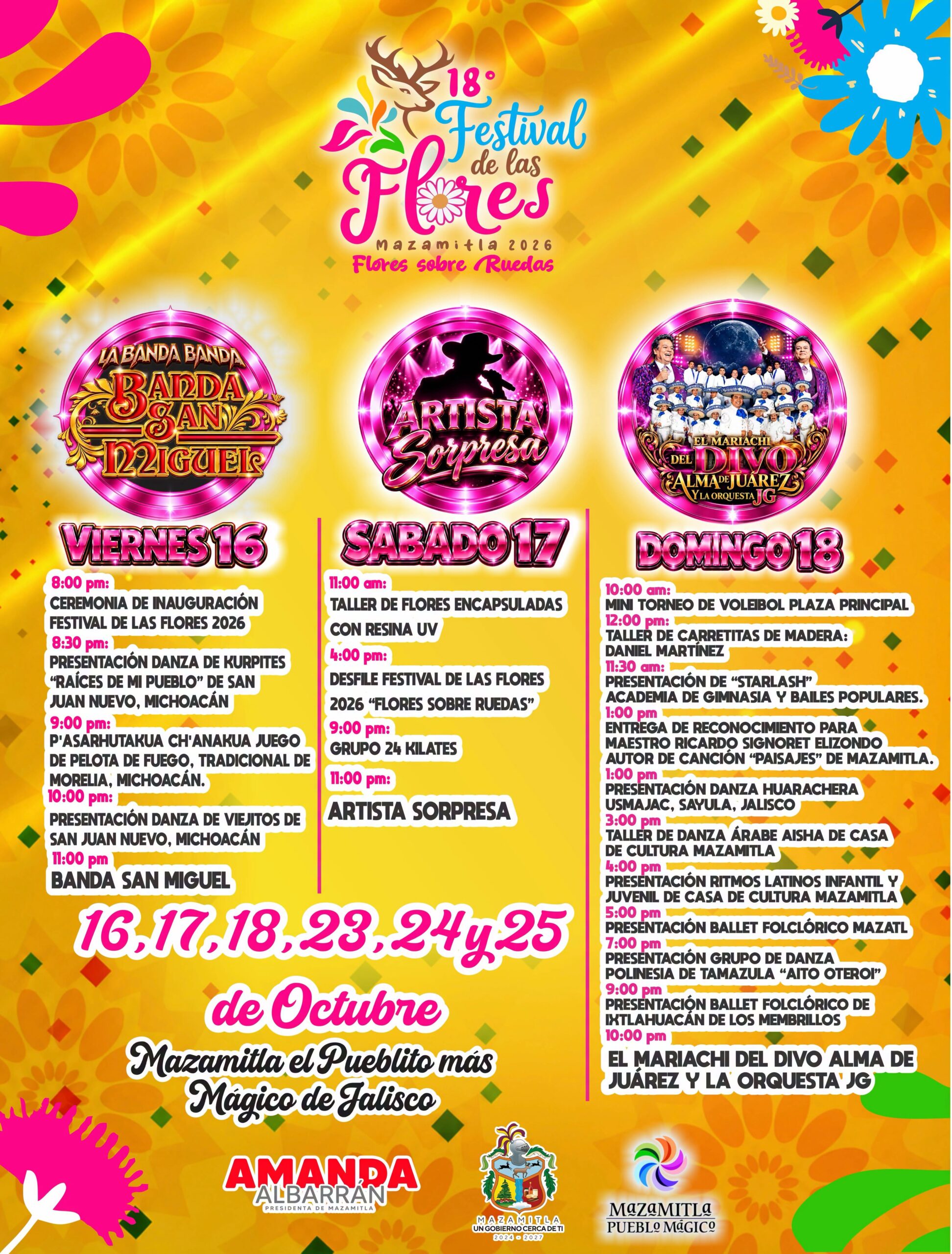 Festival de las Flores Mazamitla 2026