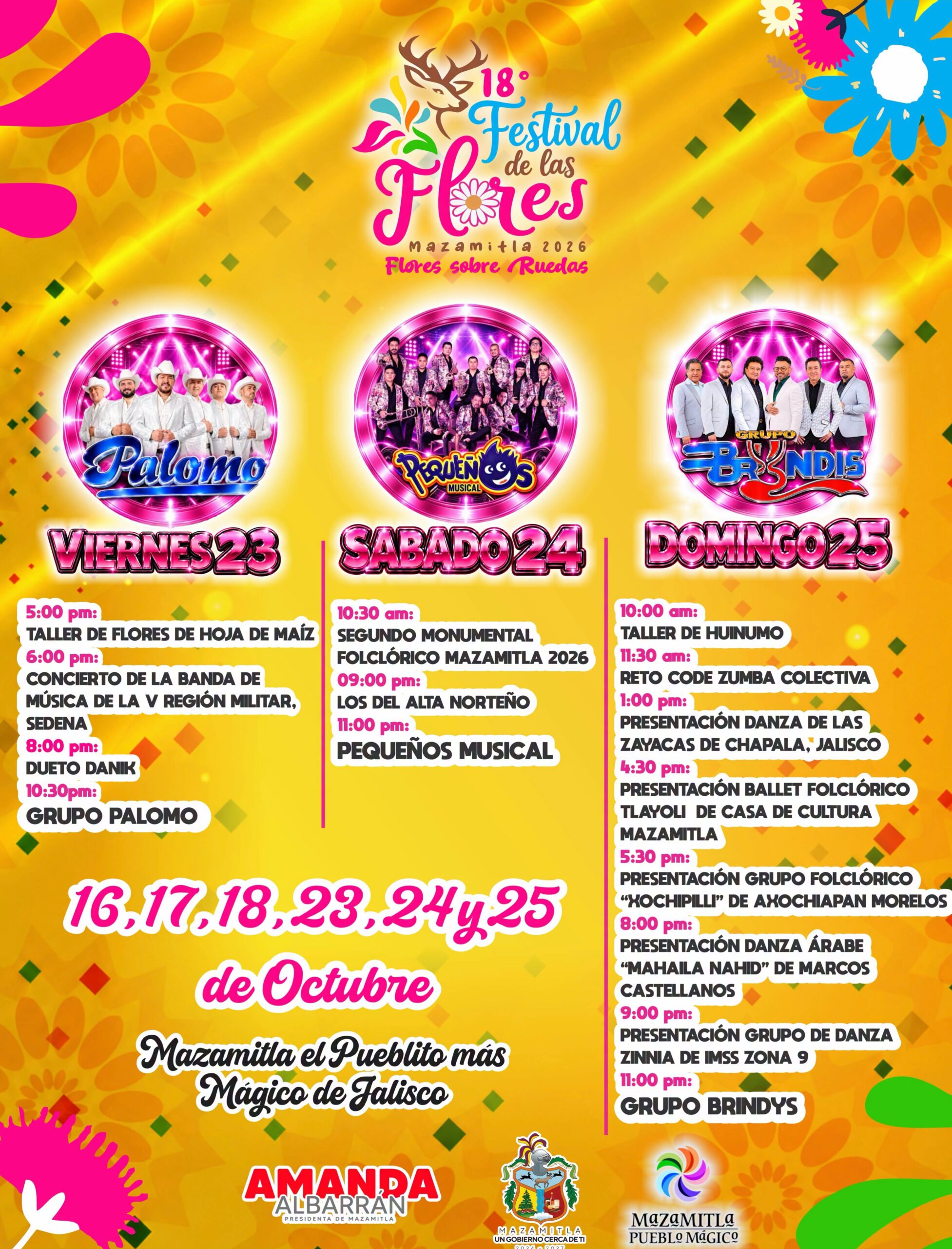 Festival de las Flores Mazamitla 2026