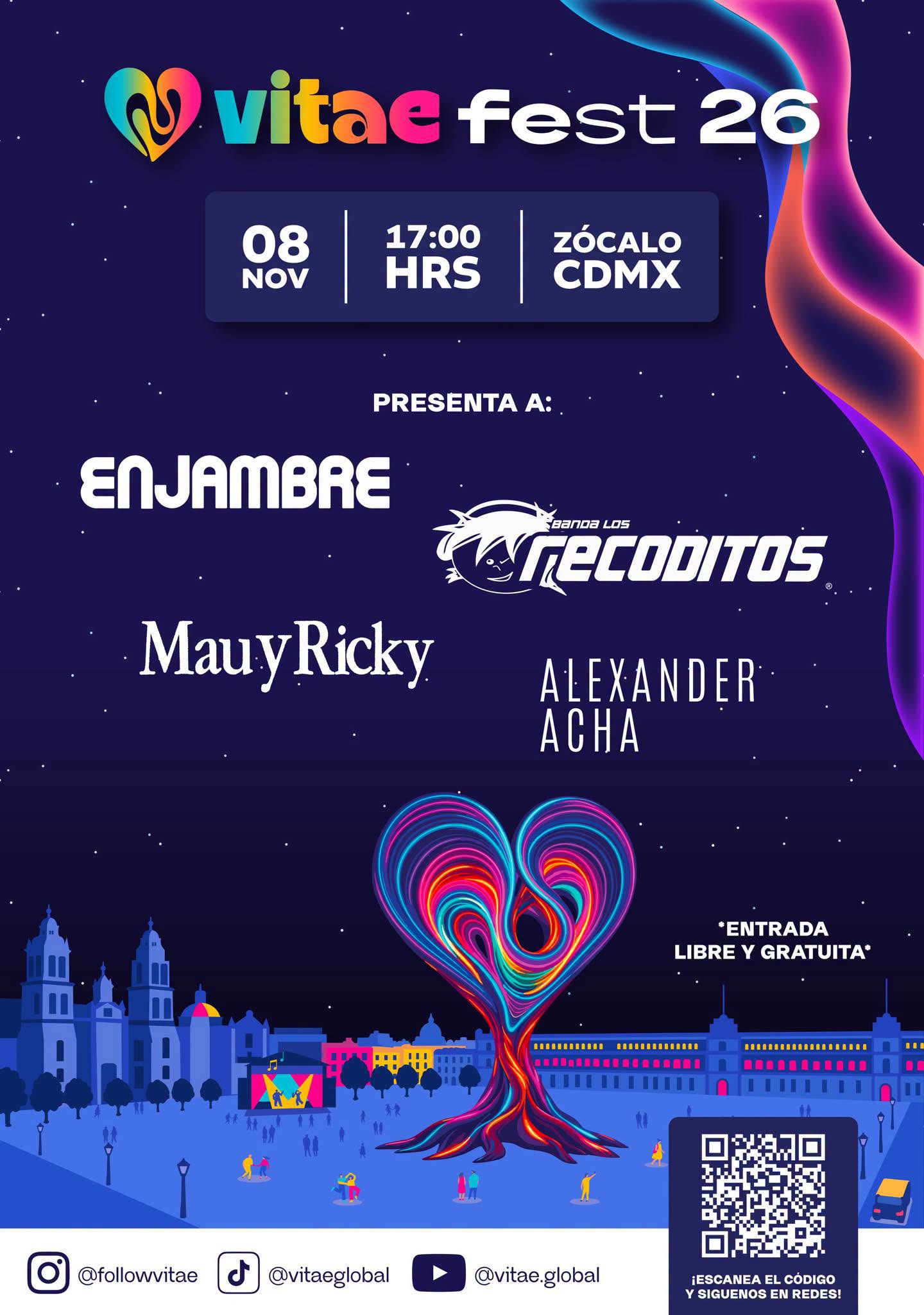 vitae fest 2026 zocalo
